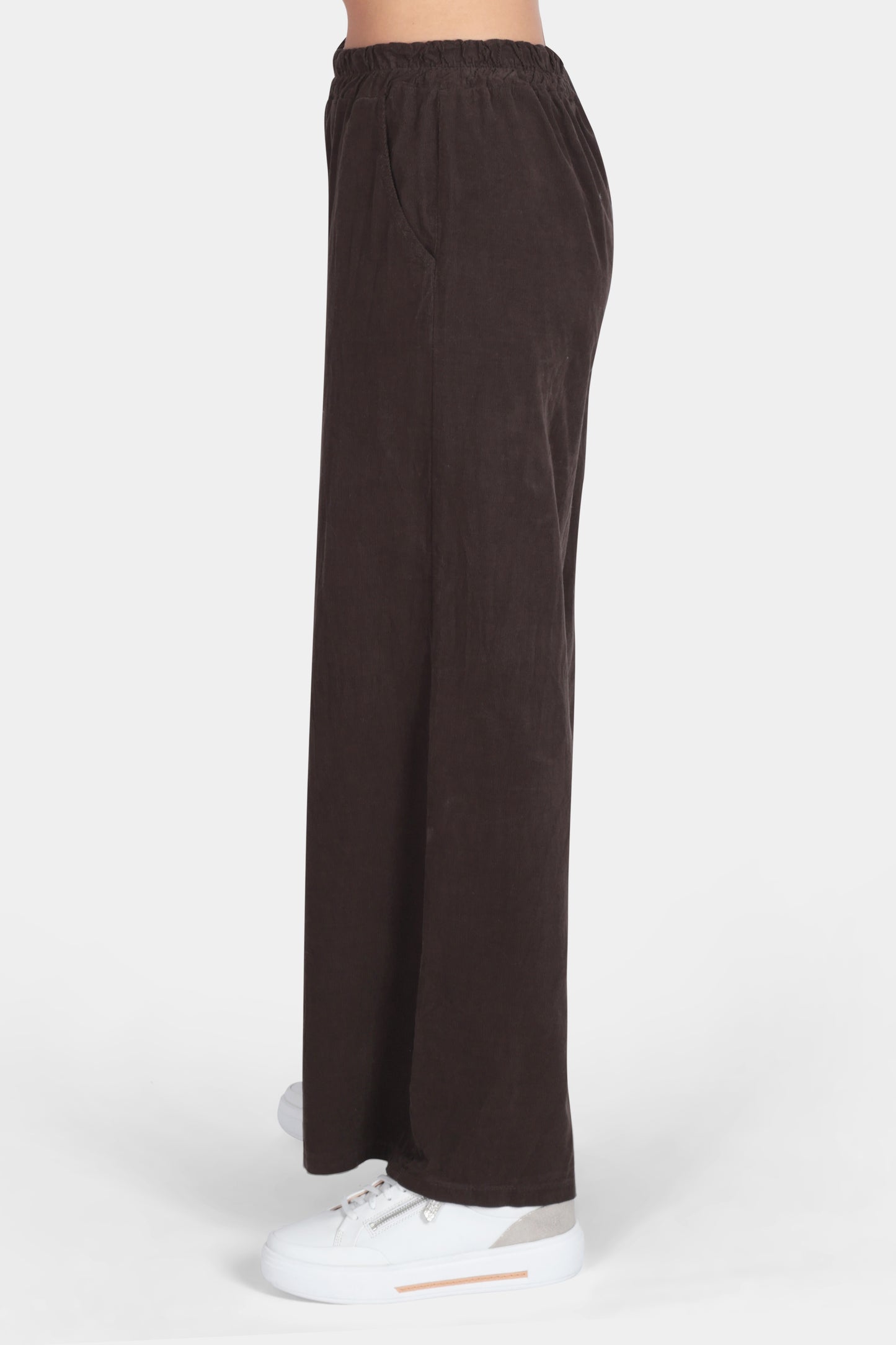 Corduroy Wide Leg Trousers