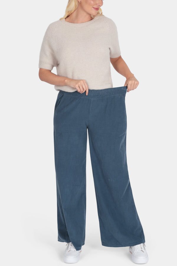 Corduroy Wide Leg Trousers