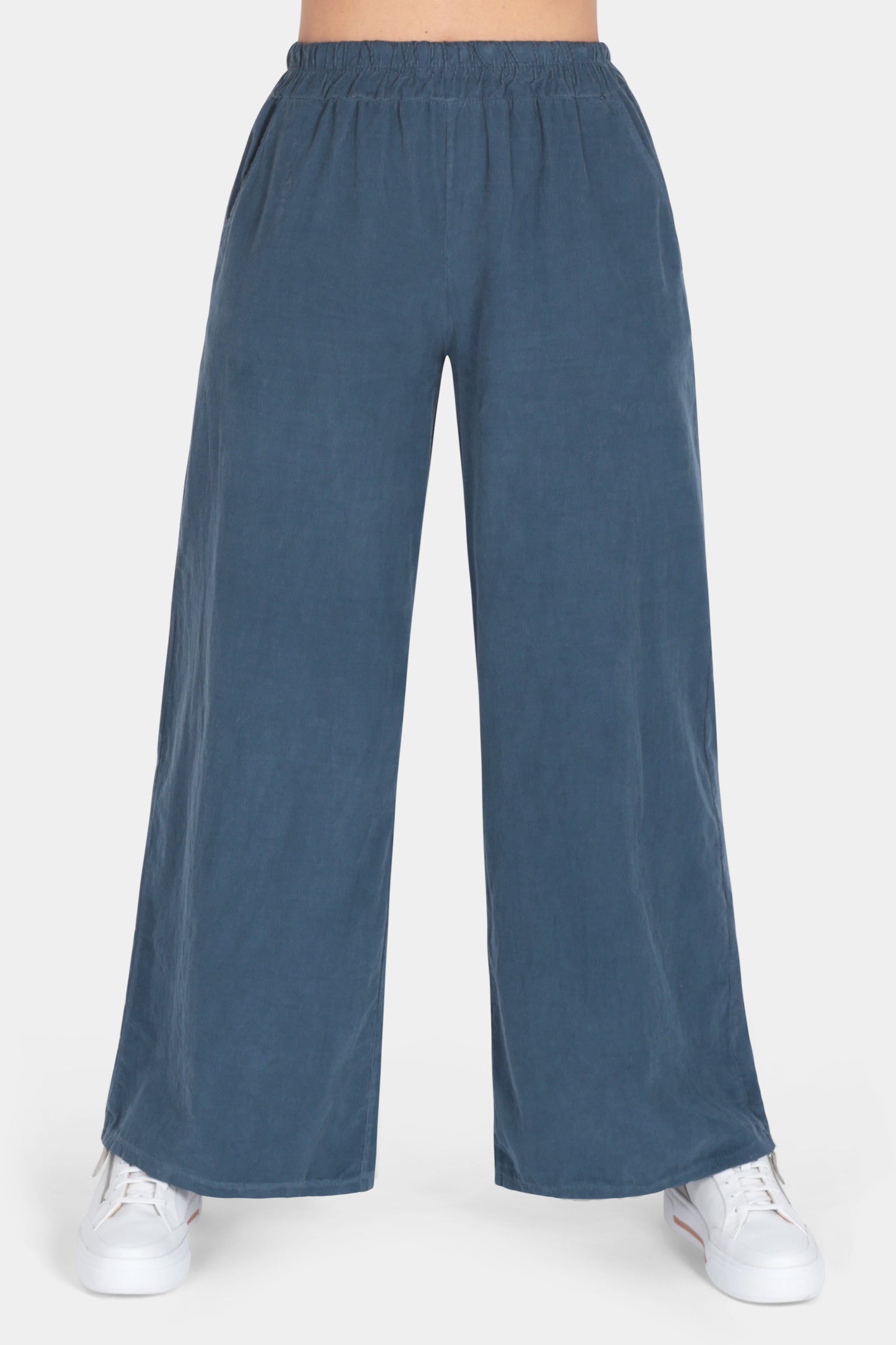 Corduroy Wide Leg Trousers