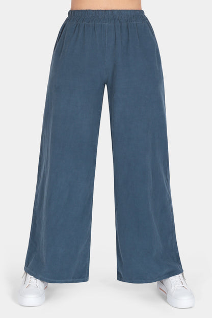 Corduroy Wide Leg Trousers