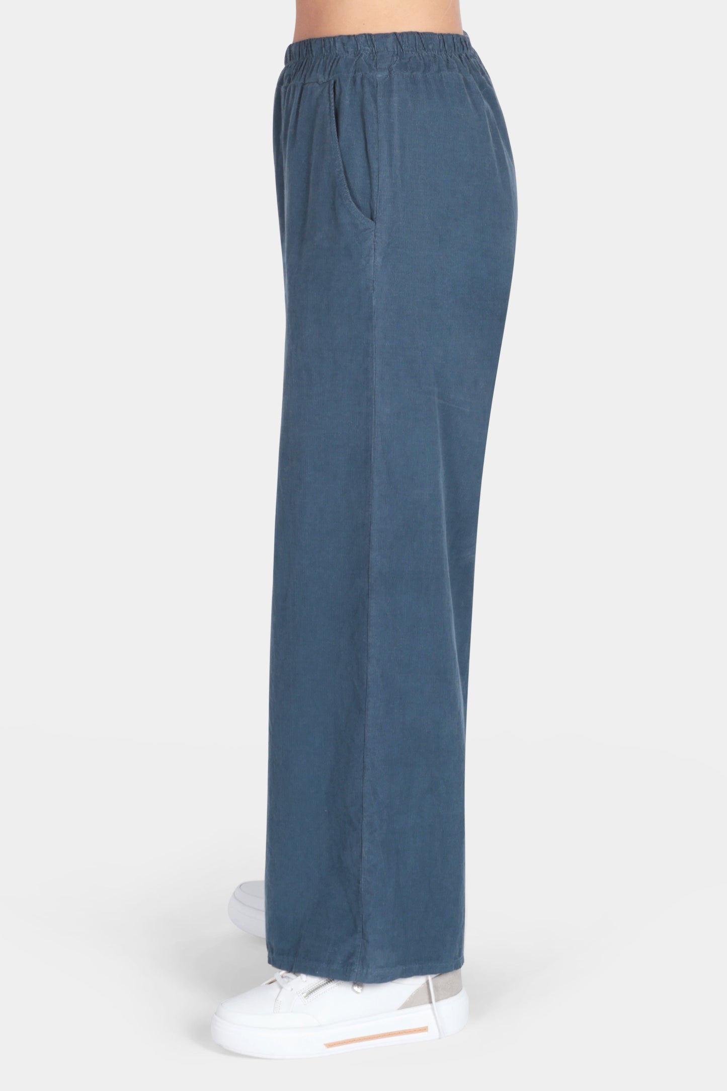 Corduroy Wide Leg Trousers