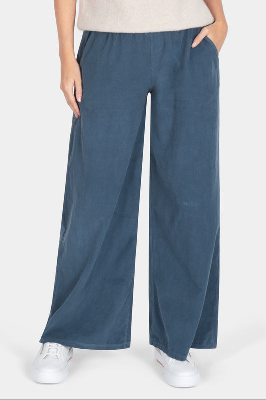 Corduroy Wide Leg Trousers