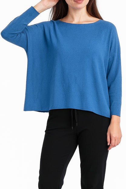 Cloud One Boxy Slash Neck Crop