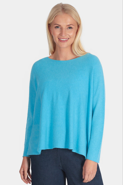 Cloud One Boxy Slash Neck Crop