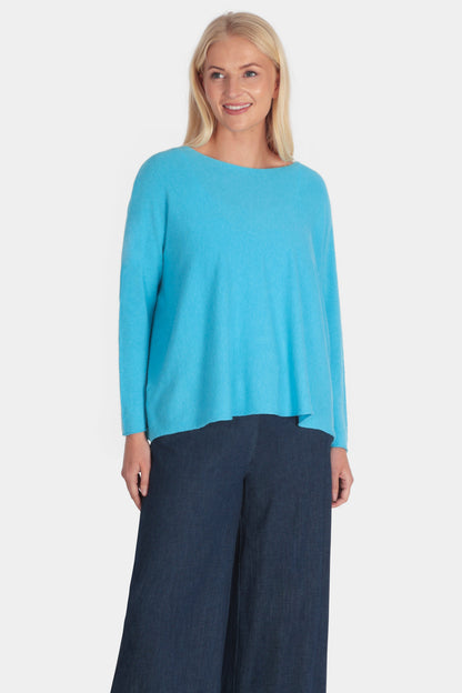 Cloud One Boxy Slash Neck Crop