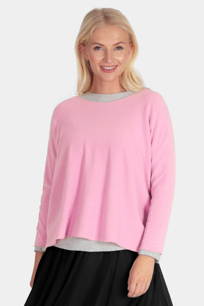 Cloud One Boxy Slash Neck Crop