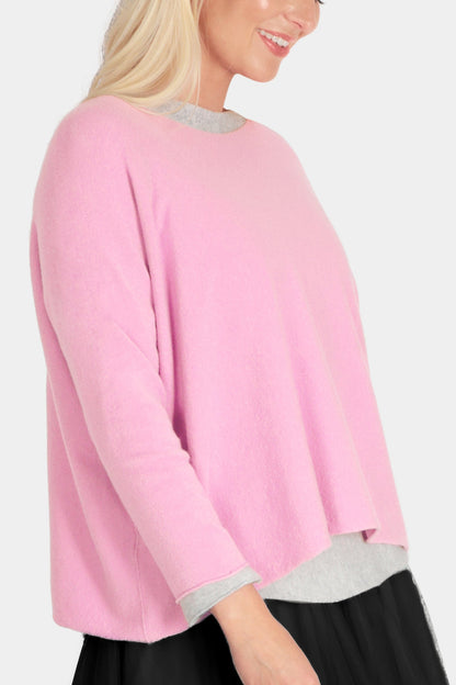 Cloud One Boxy Slash Neck Crop