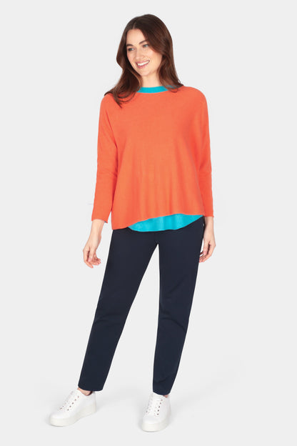 Cloud One Boxy Slash Neck Crop