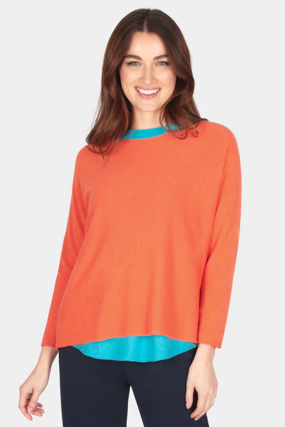 Cloud One Boxy Slash Neck Crop