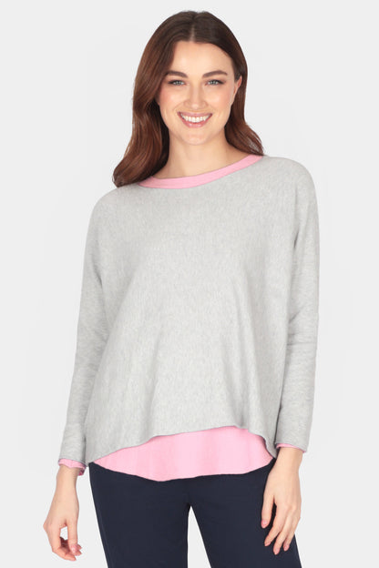 Cloud One Boxy Slash Neck Crop
