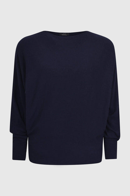 Cloud One Slash Neck Batwing Jumper