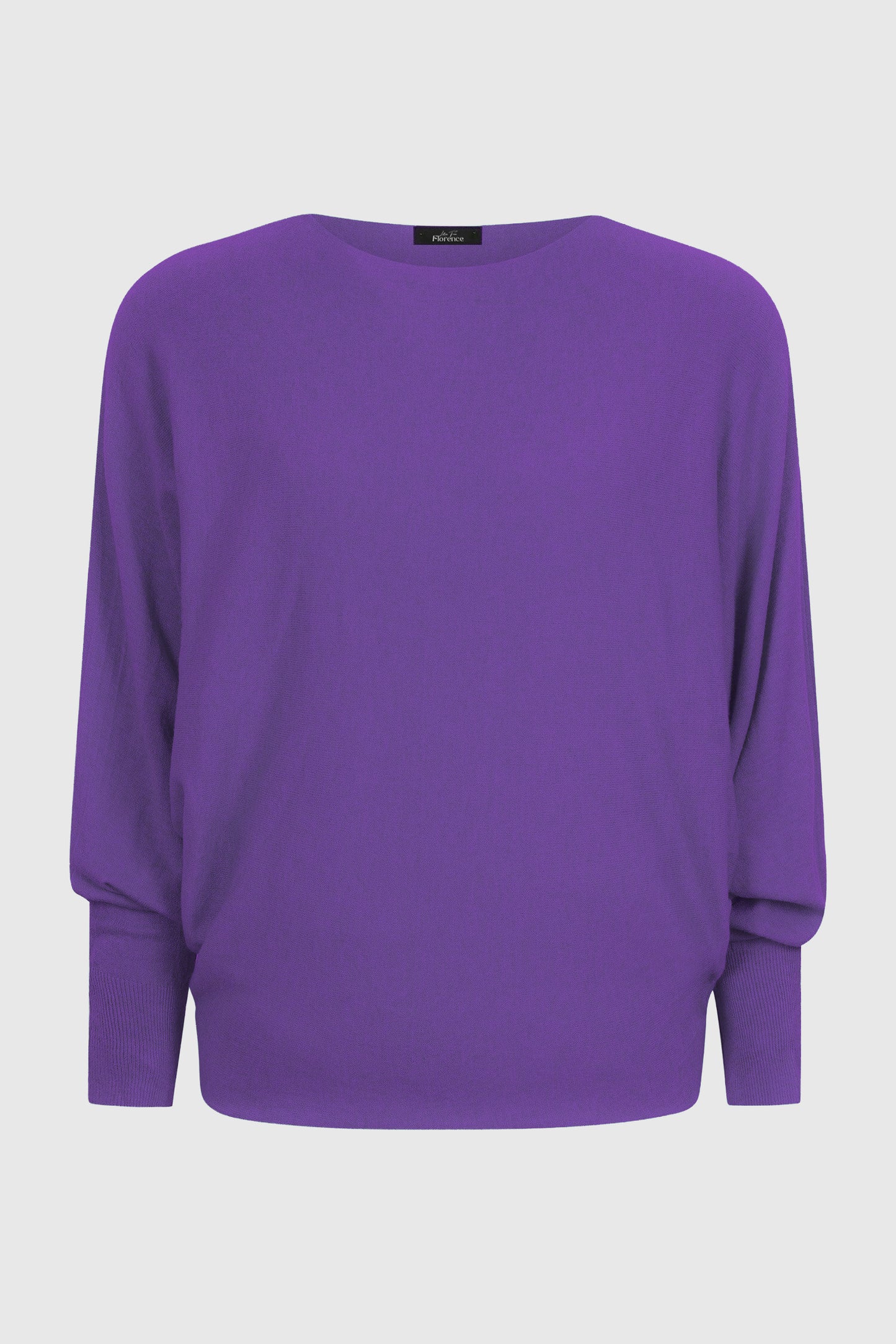 Cloud One Slash Neck Batwing Jumper