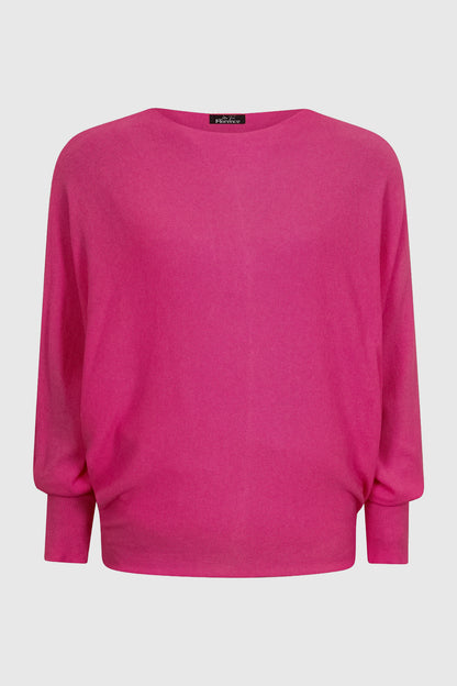 Cloud One Slash Neck Batwing Jumper