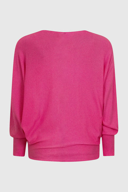 Cloud One Slash Neck Batwing Jumper