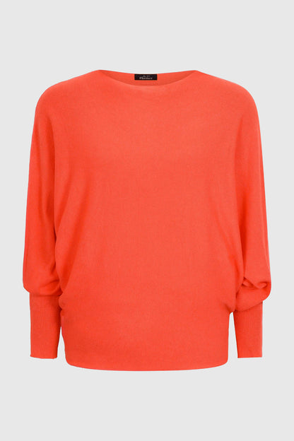 Cloud One Slash Neck Batwing Jumper