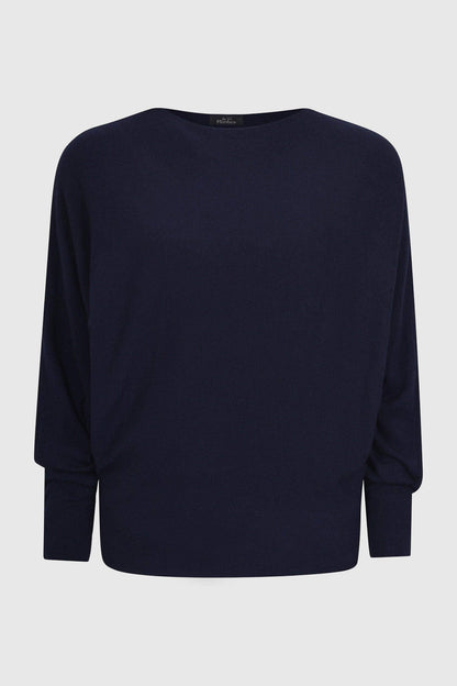 Cloud One Slash Neck Batwing Jumper