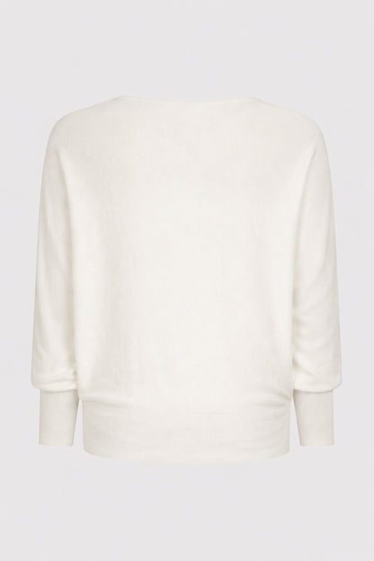 Cloud One Slash Neck Batwing Jumper
