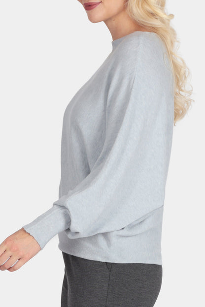 Cloud One Slash Neck Batwing Jumper