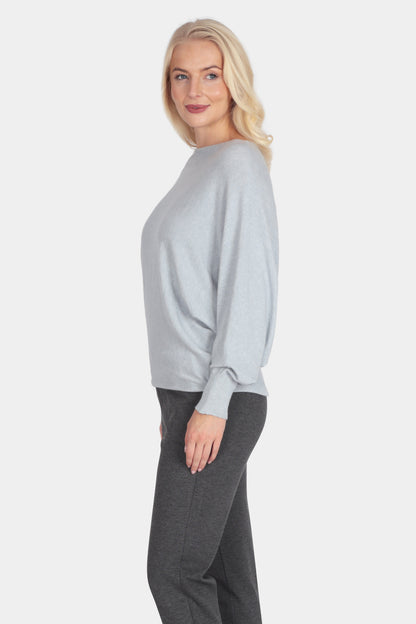 Cloud One Slash Neck Batwing Jumper