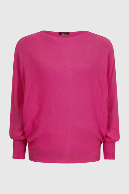 Cloud One Slash Neck Batwing Jumper