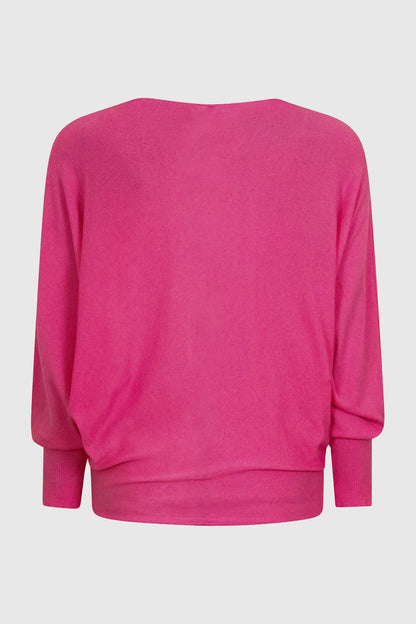 Cloud One Slash Neck Batwing Jumper