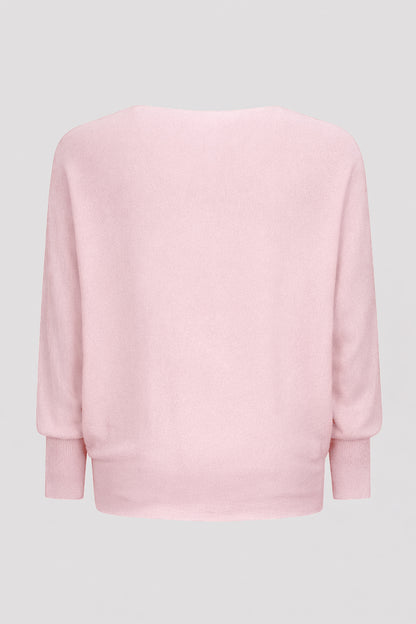 Cloud One Slash Neck Batwing Jumper