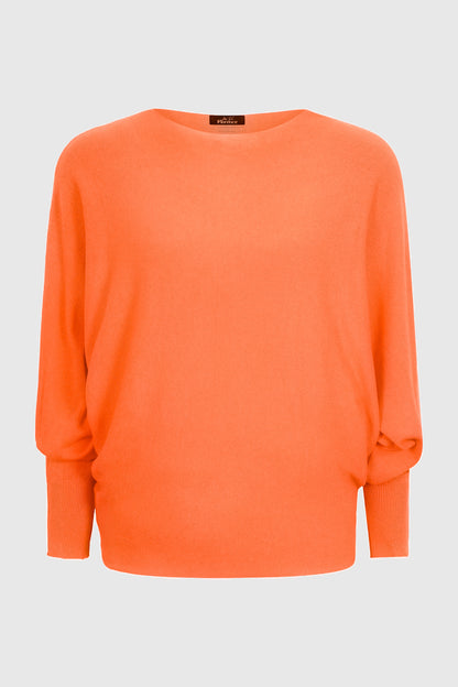 Cloud One Slash Neck Batwing Jumper