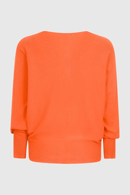 Cloud One Slash Neck Batwing Jumper