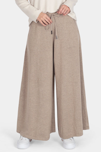 Italian Knitted Wide Leg Trousers