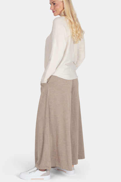 Italian Knitted Wide Leg Trousers