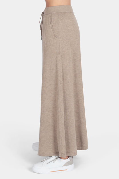 Italian Knitted Wide Leg Trousers