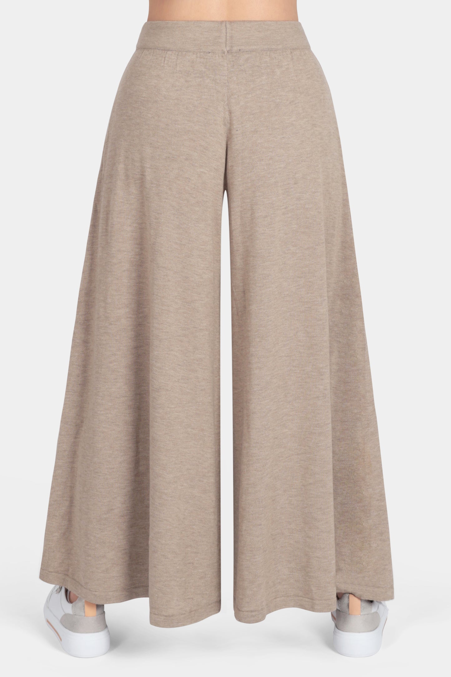 Italian Knitted Wide Leg Trousers