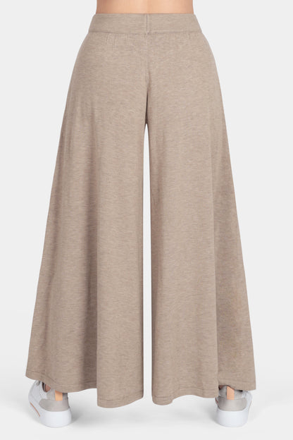 Italian Knitted Wide Leg Trousers