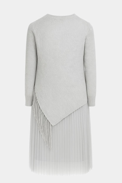 Zoey Asymmetric Tassel Dress Set