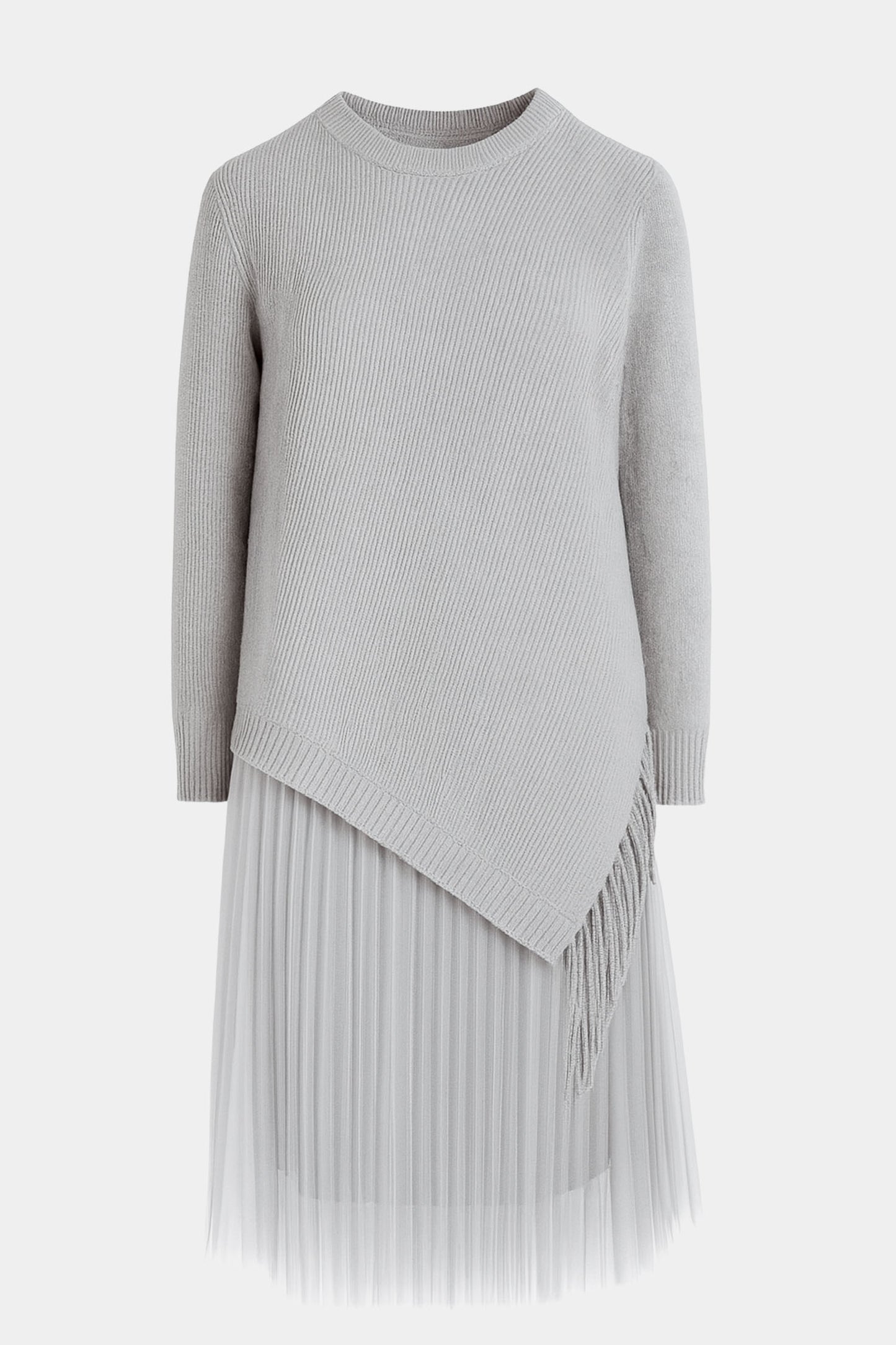 Zoey Asymmetric Tassel Dress Set