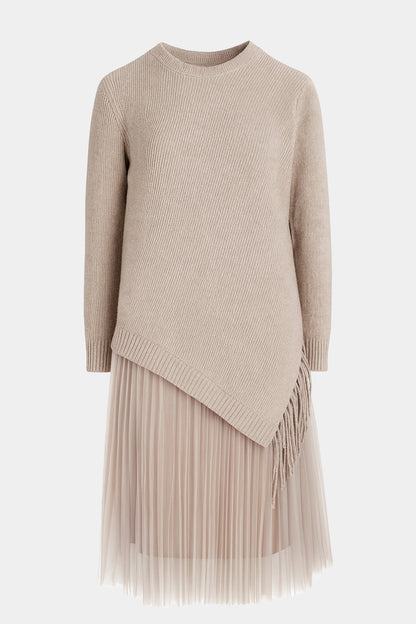 Zoey Asymmetric Tassel Dress Set