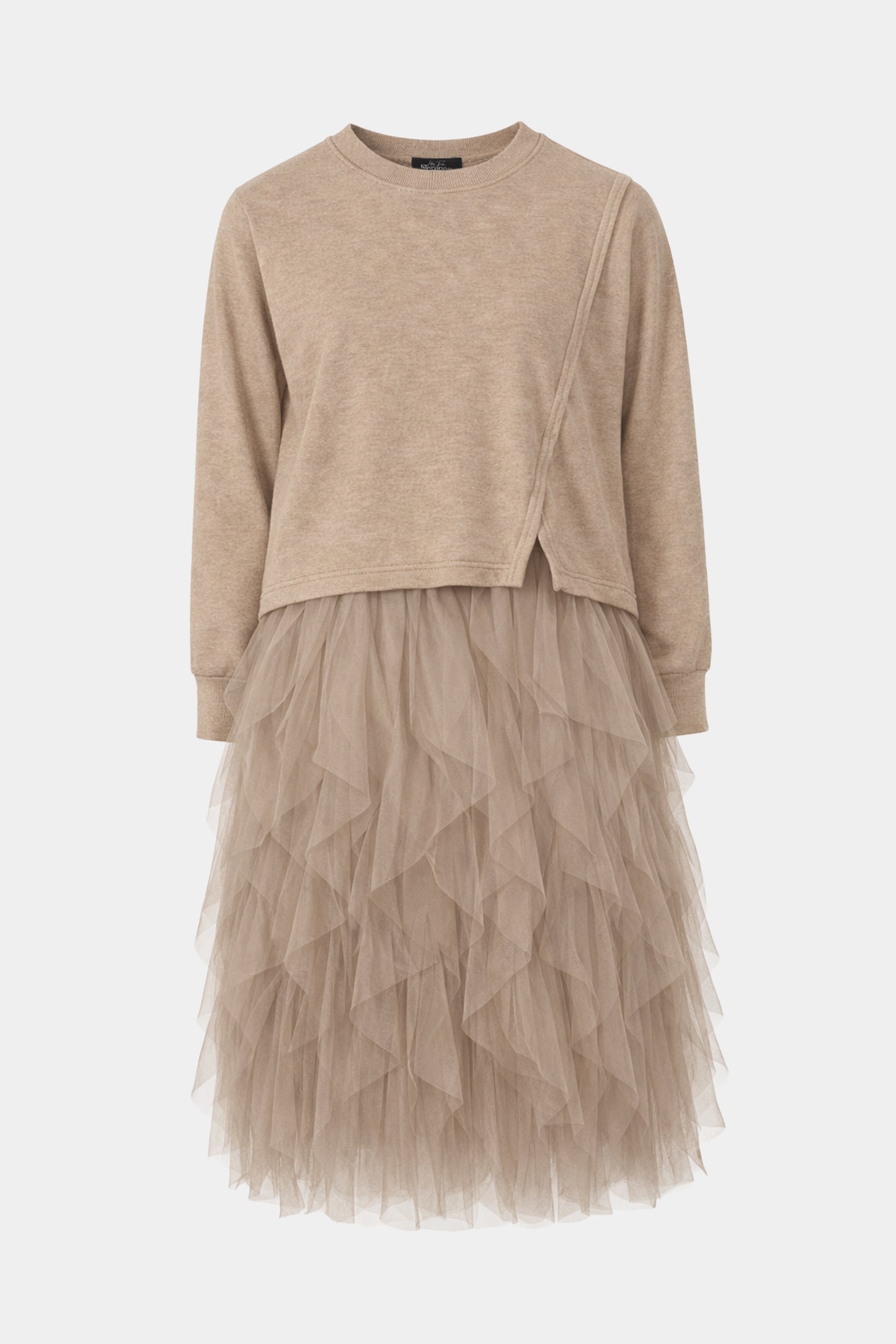 Mila Split Side Crop Dress Set