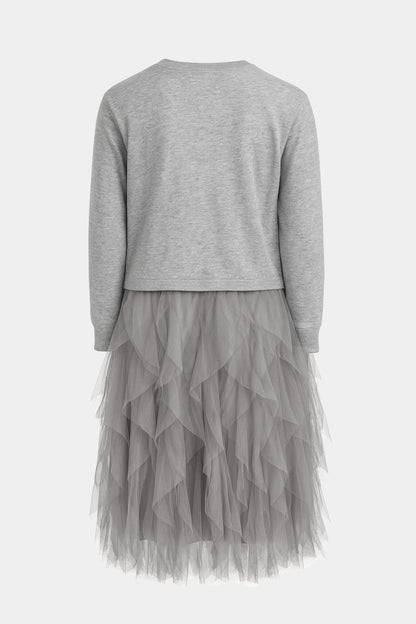 Mila Split Side Crop Dress Set