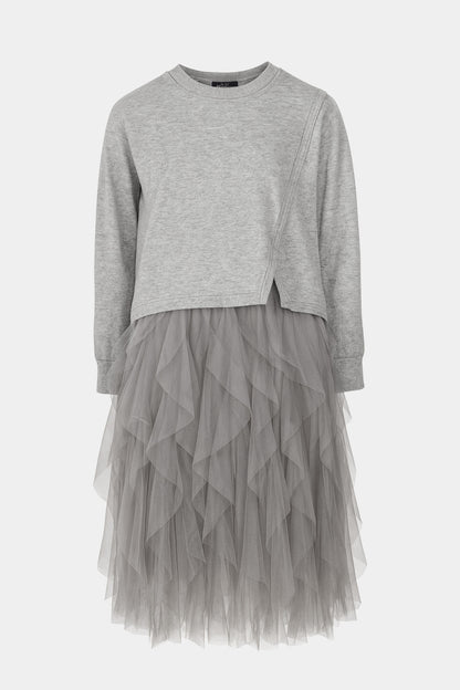 Mila Split Side Crop Dress Set