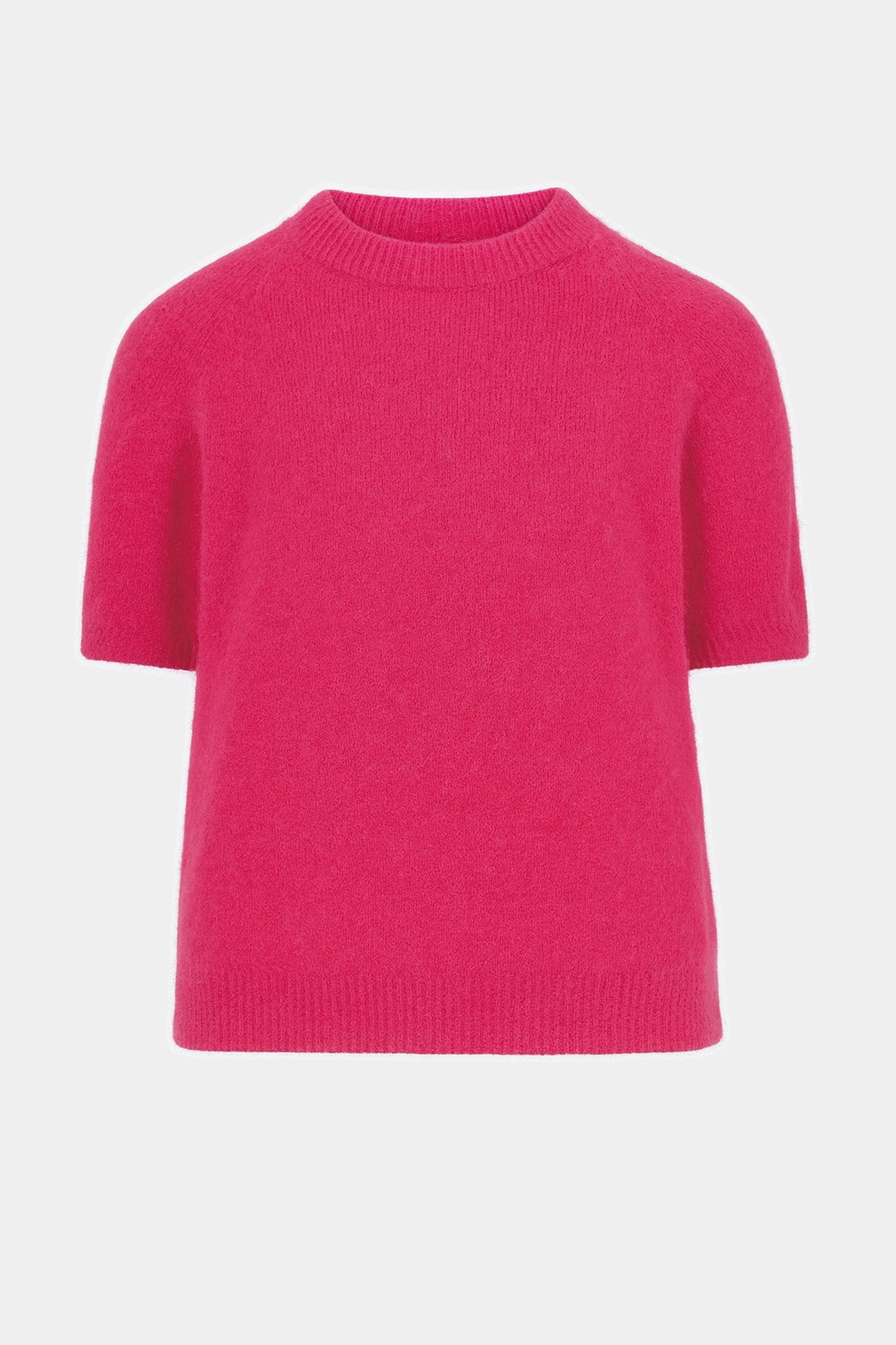 Short Sleeve Alpaca Jumper