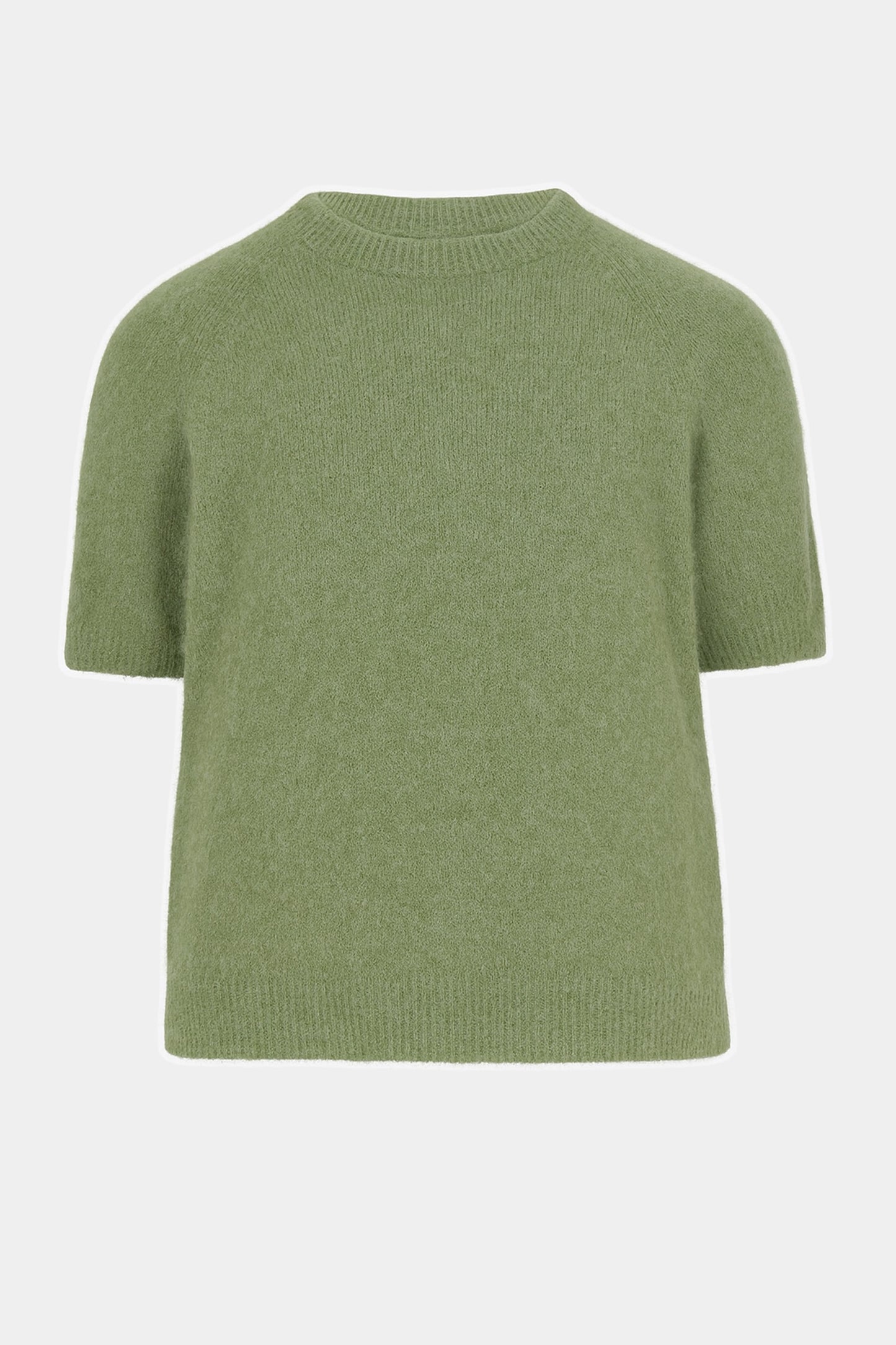 Short Sleeve Alpaca Jumper