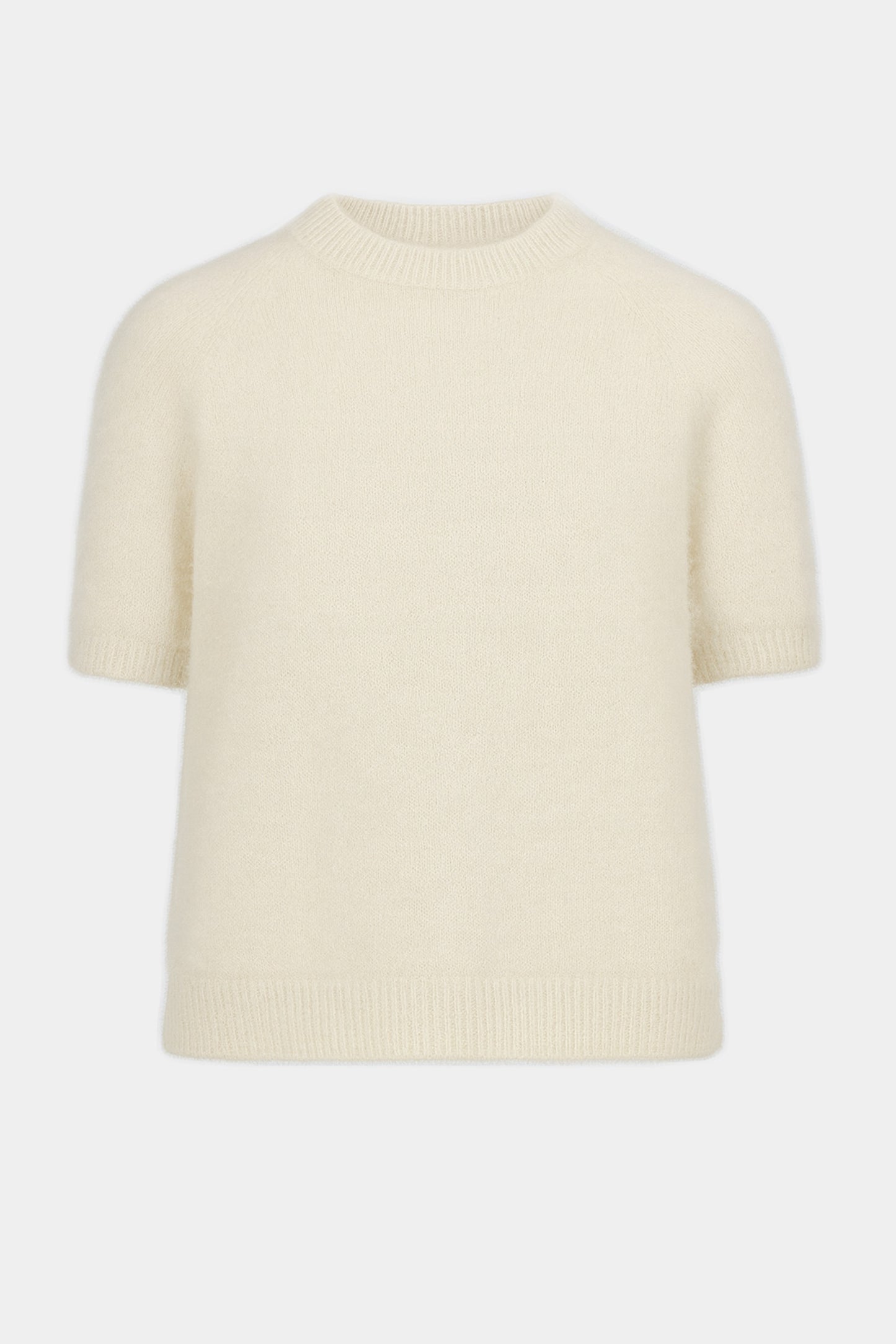 Short Sleeve Alpaca Jumper