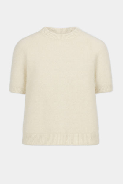Short Sleeve Alpaca Jumper