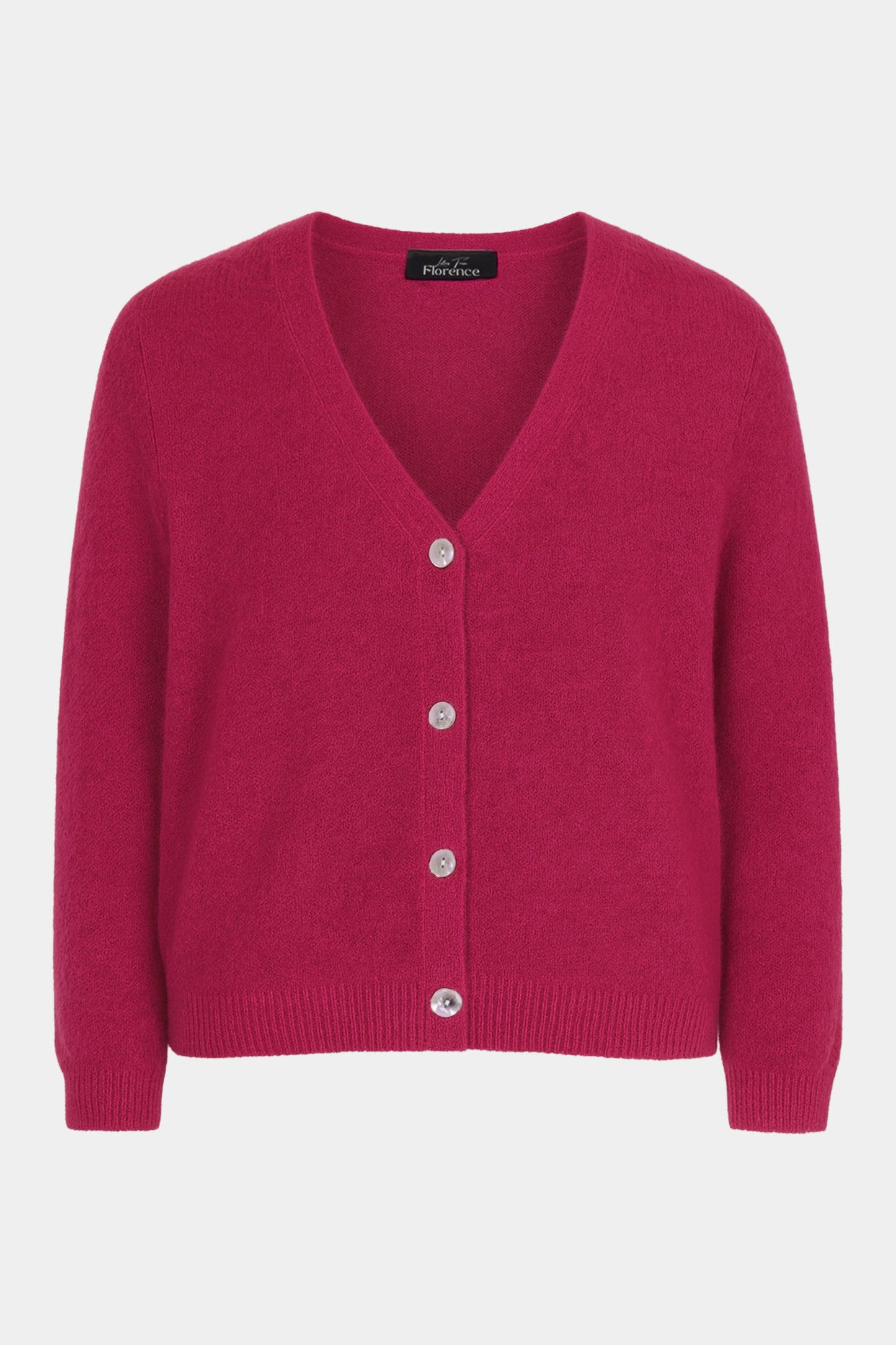 V-Neck Alpaca Cardigan