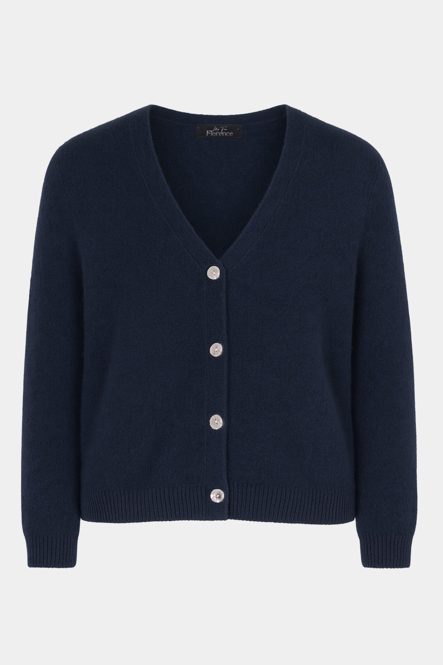 V-Neck Alpaca Cardigan