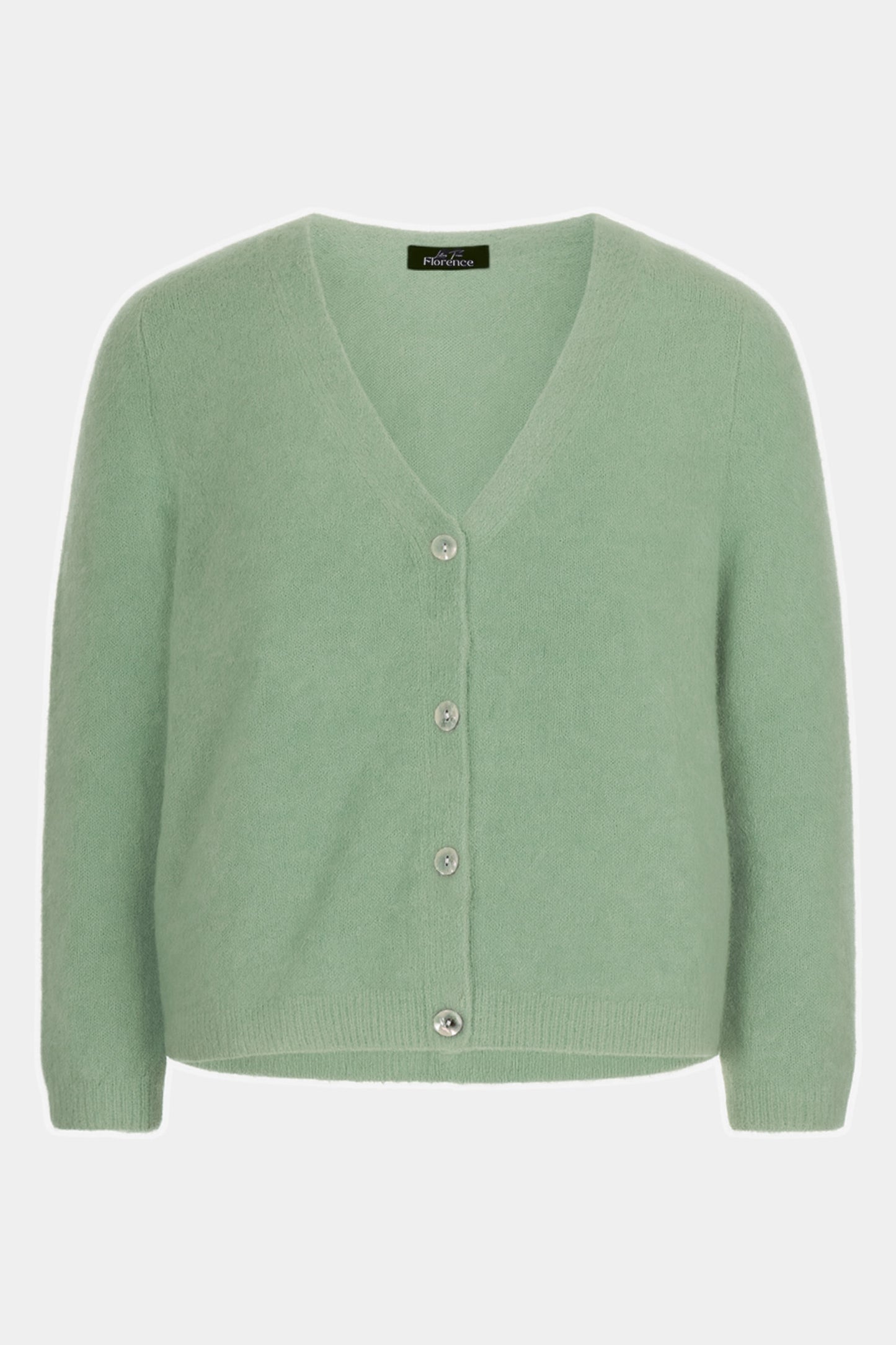 V-Neck Alpaca Cardigan