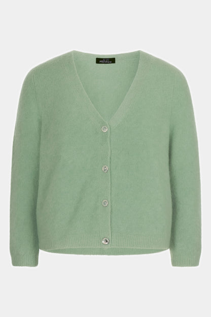 V-Neck Alpaca Cardigan