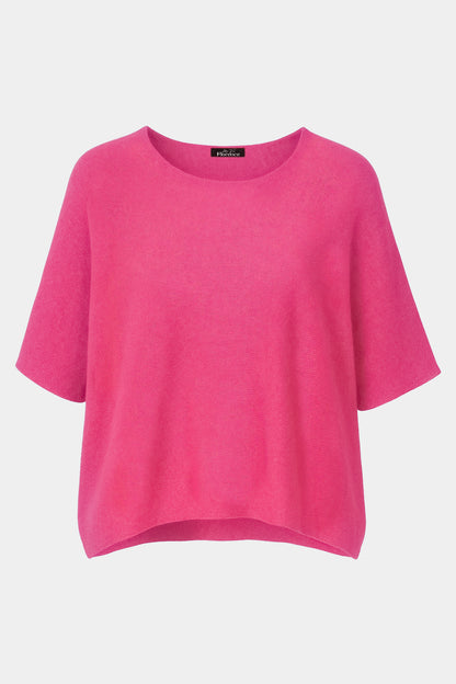 Cloud Two Round Neck 3/4 Sleeve Crop