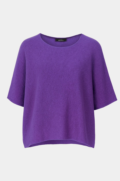 Cloud Two Round Neck 3/4 Sleeve Crop