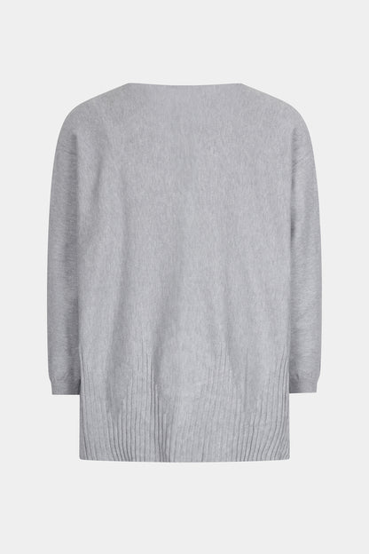 Crew Rib Front Seam Jumper